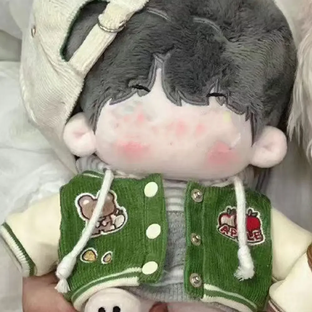 Ropa para muñecas 20 cm: Chaqueta de algodón con estampado infantil