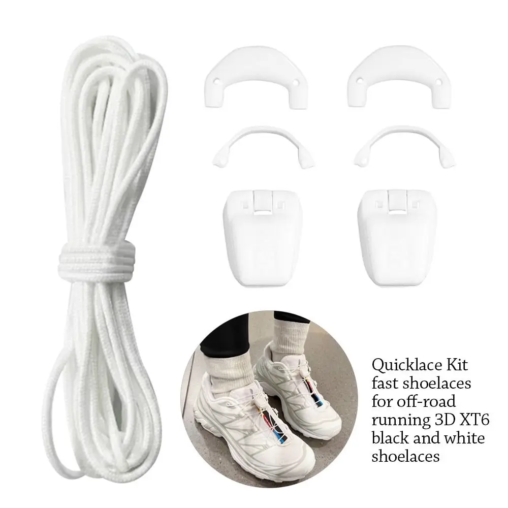 Cordones elásticos sin corbata Salomon para niños - imagen 3