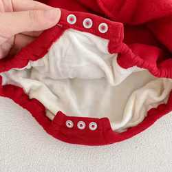 Mono forrado de piel para bebé niña - Milangel Invierno