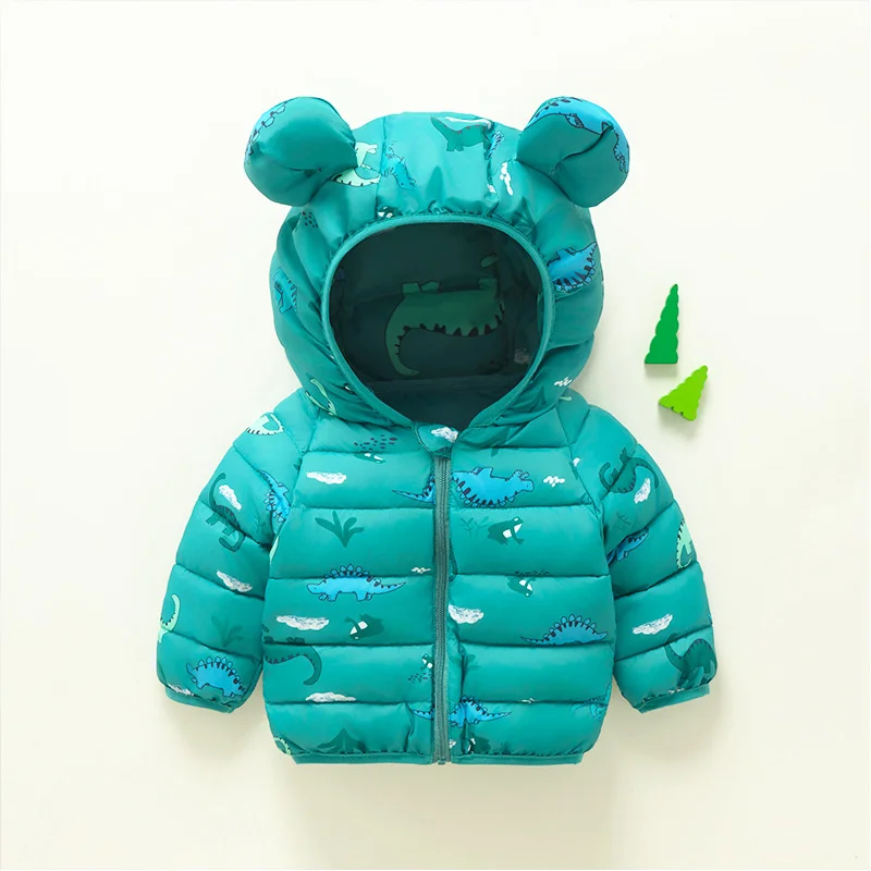 Cremallera y detalles de la chaqueta infantil