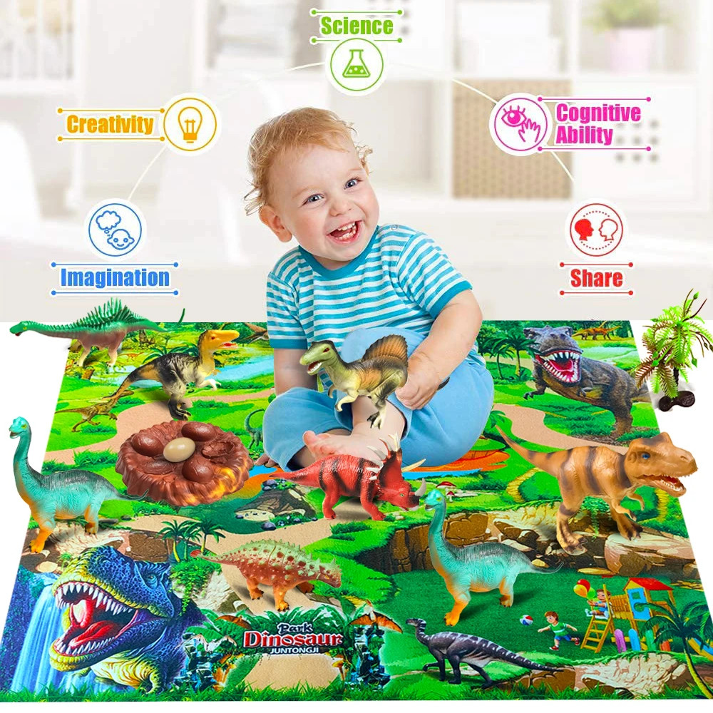 Juguete dinosaurio para crear animales de excavación educativo – jungla - imagen 5