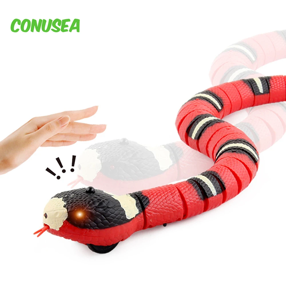 Juguete electrónico para gato Halloween serpiente inteligente RC - imagen 4