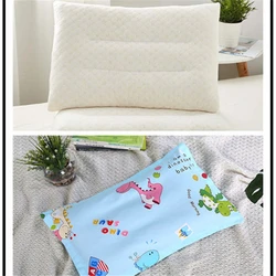 Almohada transpirable para bebé con soporte cervical, suave y pequeña