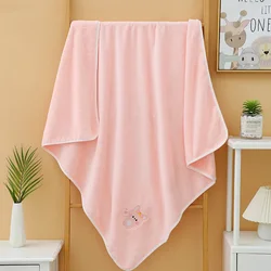 Manta felpa polar supersuave para bebé con bordado