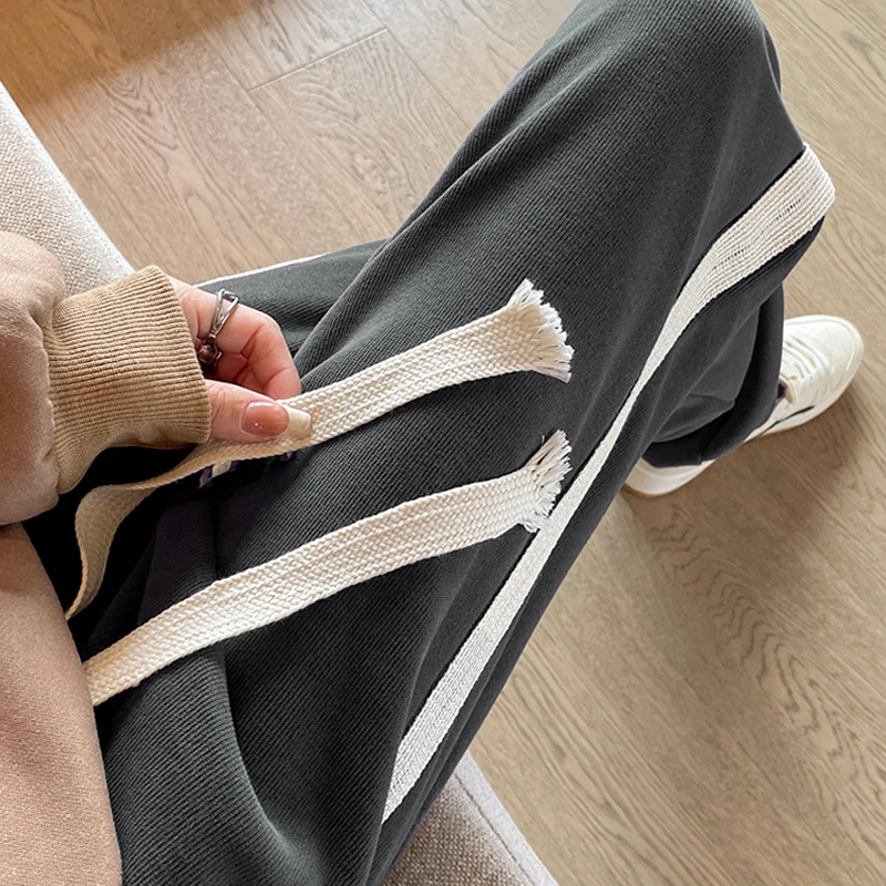 Pantalones holgados de cintura elástica para niños – Estilo casual anchos - imagen 4
