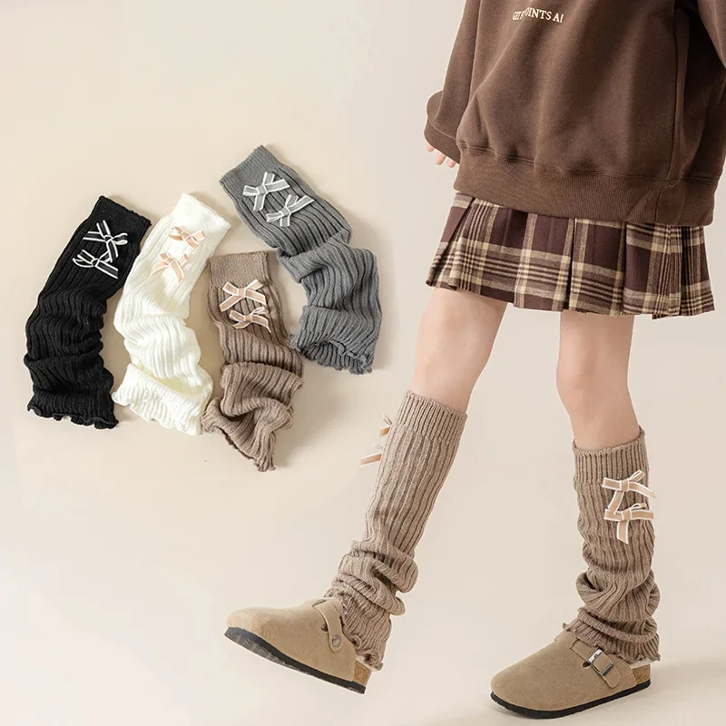 Calcetines de pantorrilla para niños y niñas 3-12 años algodón suave - imagen 4