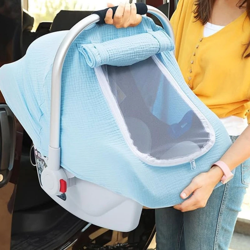 Funda 2 en 1 transpirable para asiento de coche bebé - imagen 3