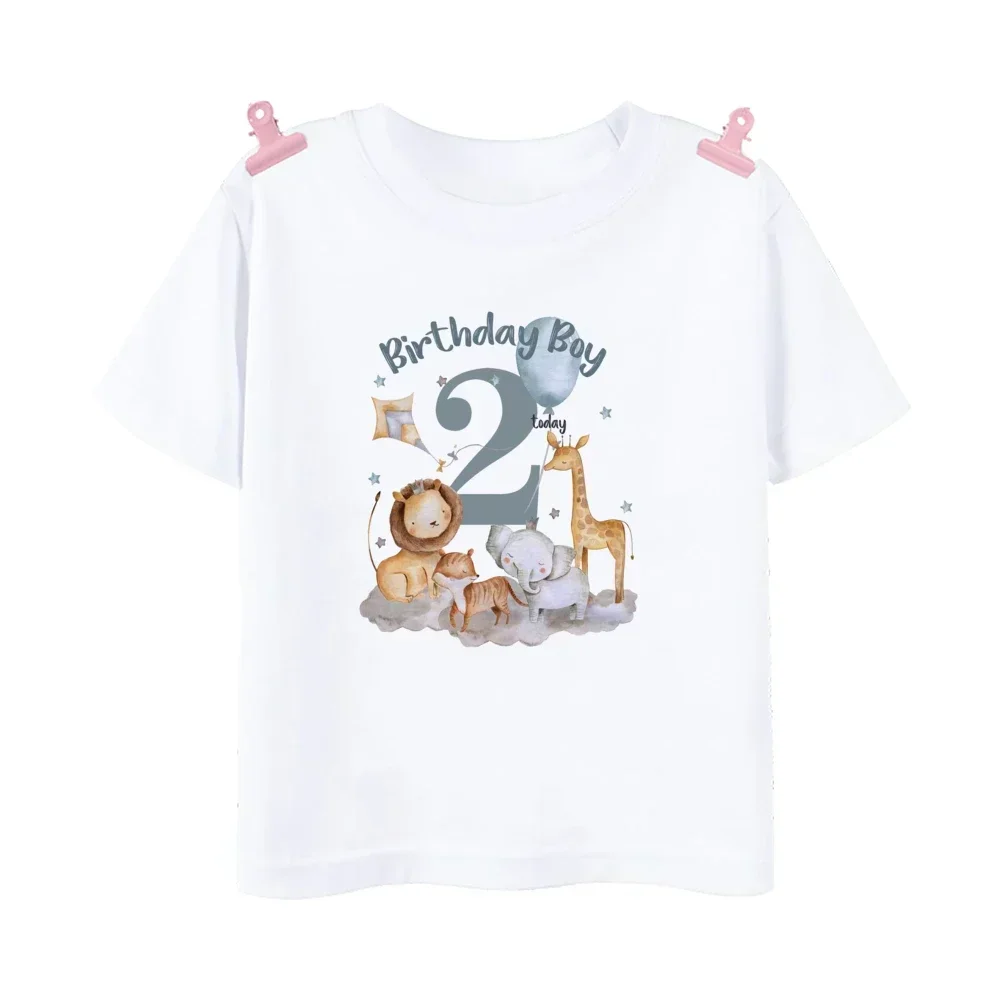 Camiseta Wild One Safari para niño – Cumpleaños con estilo
