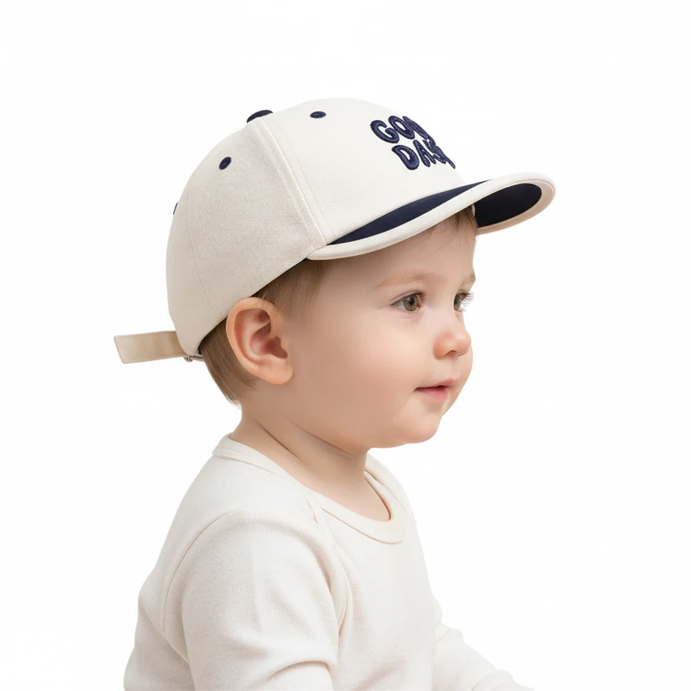 Gorra infantil lista para el paseo