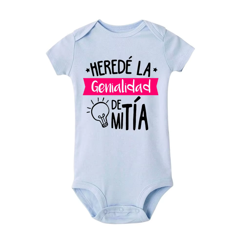 Pelele de manga corta para bebé – Estampado verano - imagen 3