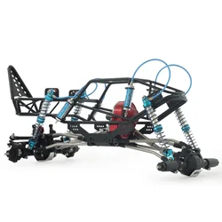 Jaula antichoque metálica para Axial SCX10 con estructura de tubo