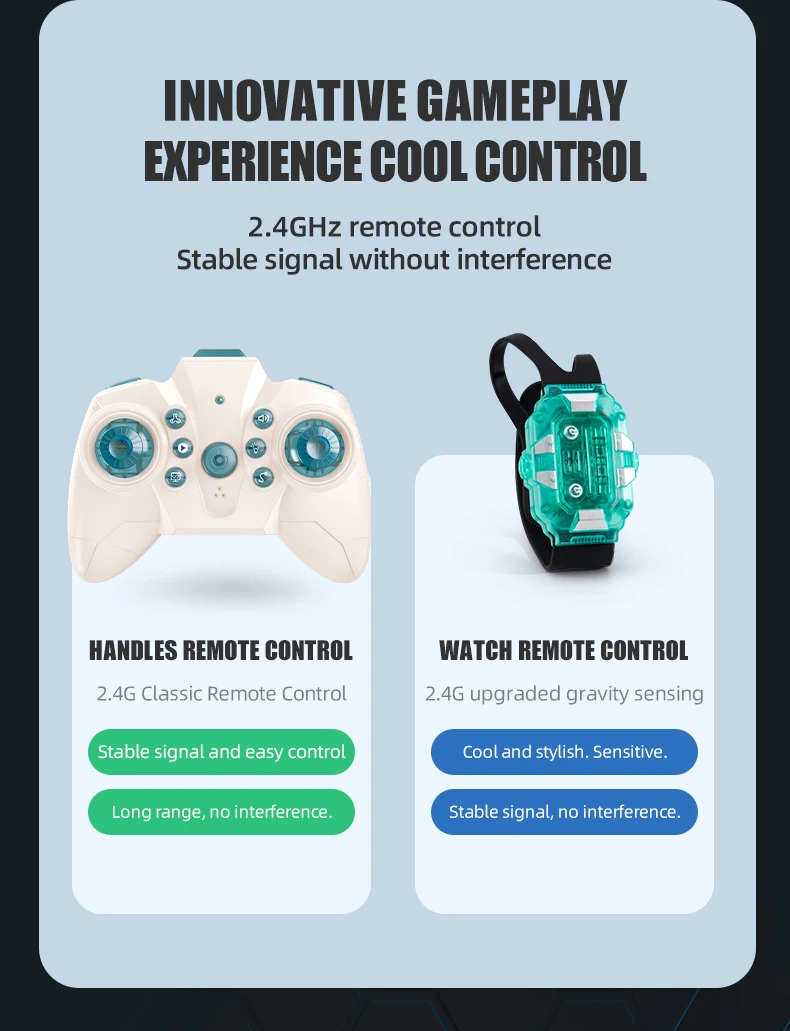 Control remoto dual para mini coche RC
