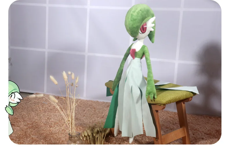 60CM Gardevoir plush de anime en primer plano