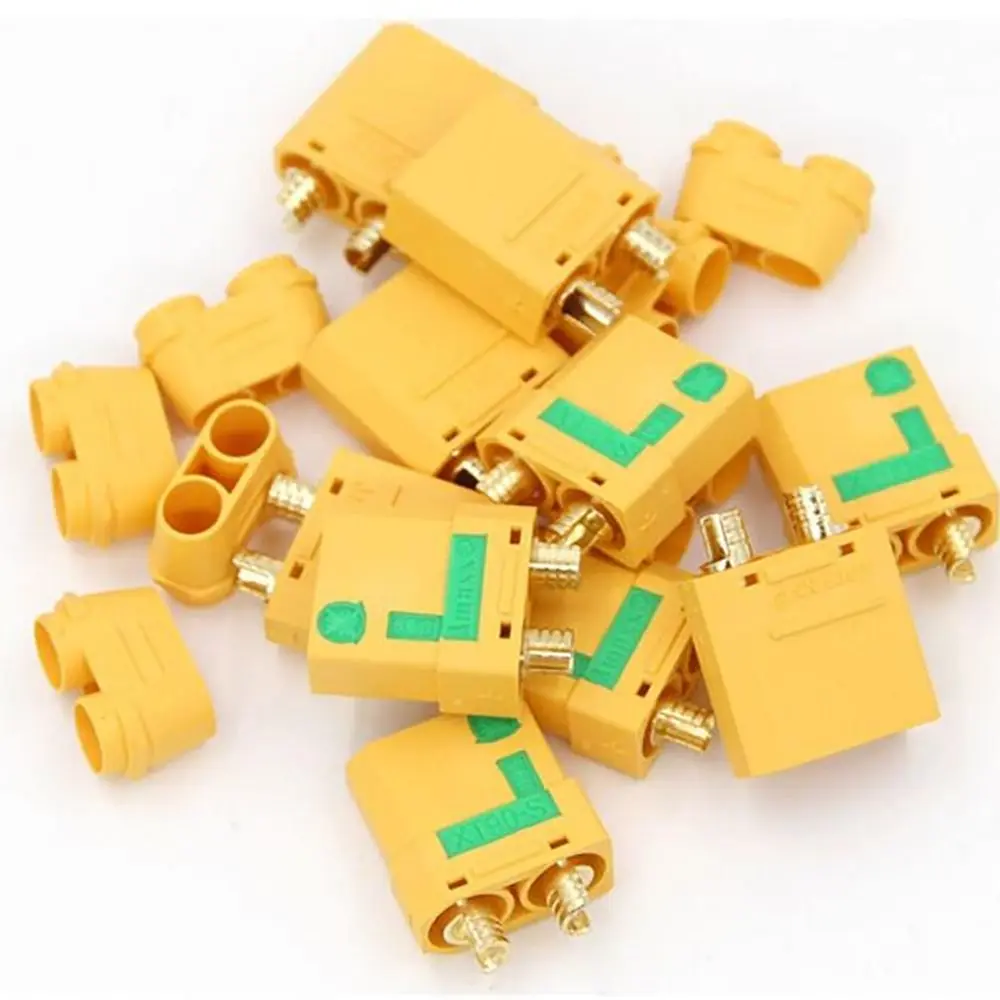 Conector XT90S antichispas de batería ESC macho y hembra - imagen 2