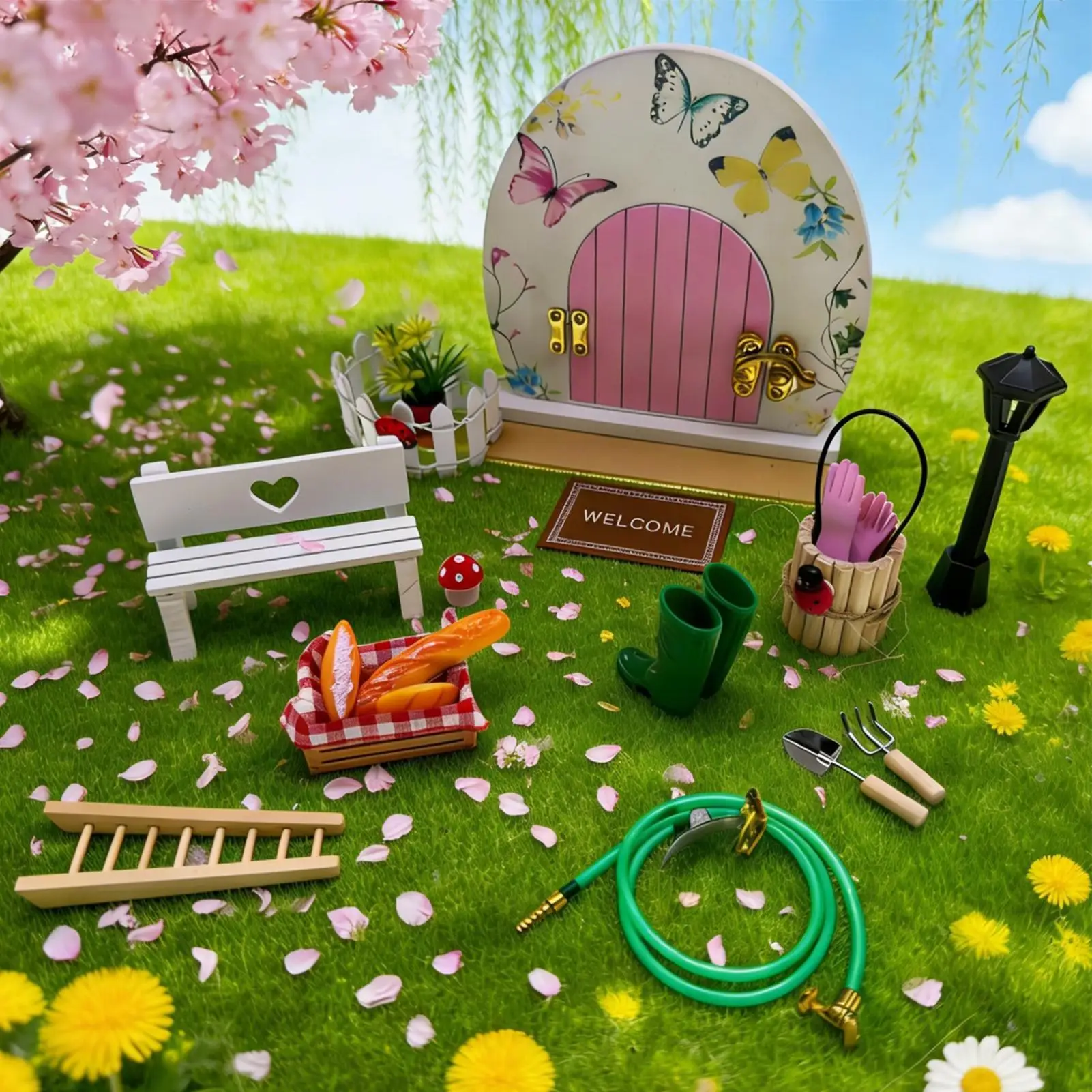 Composición en miniatura para estante o decoración