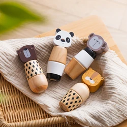 Campana sensorial de madera para bebé – Juguete educativo Montessori
