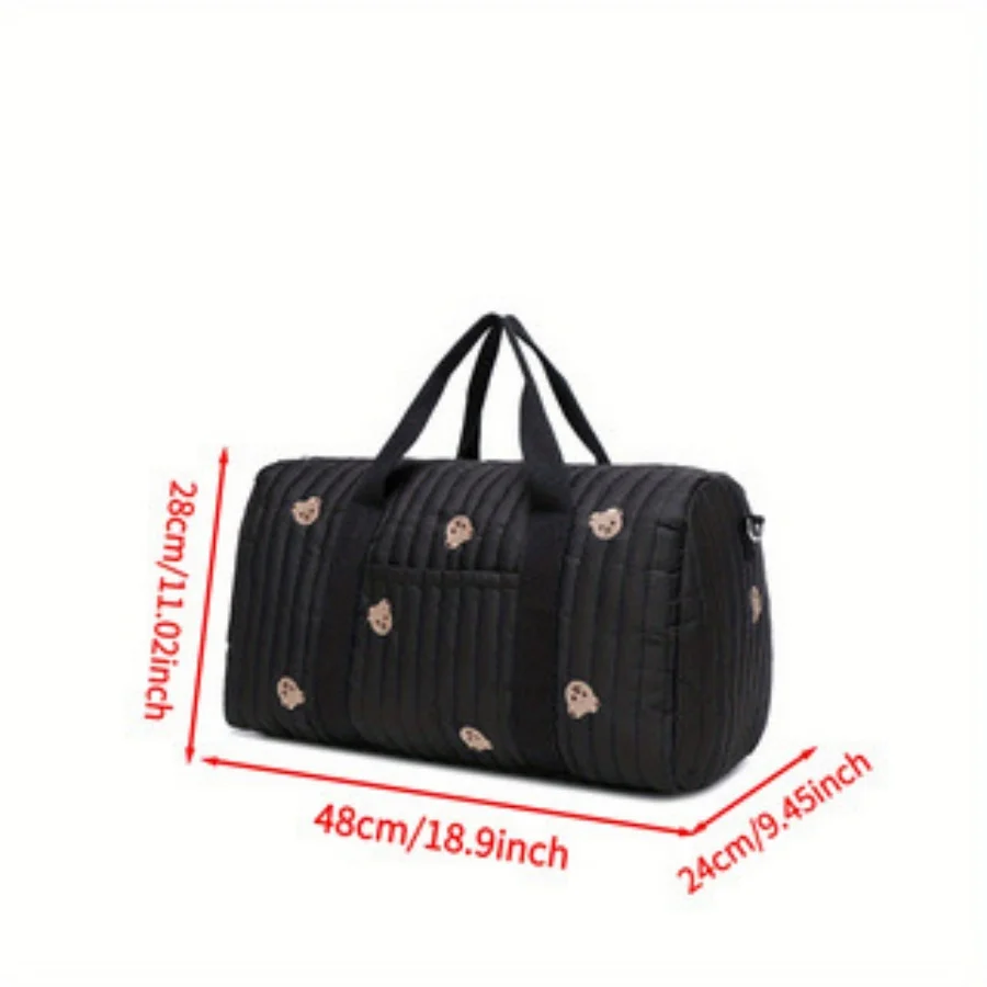 Bolsa de pañales espaciosa para viaje cambiador organizador impermeable - imagen 4