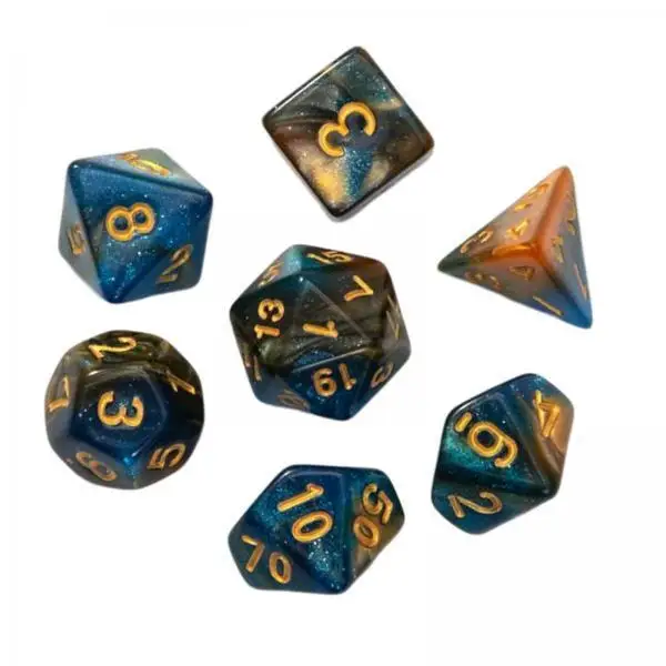 Juego de dados poliédricos acrílico para aprendizaje matemático - imagen 2