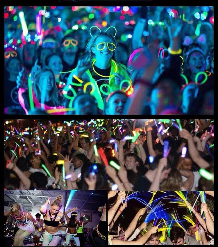 Pack de 100 barras luminosas
