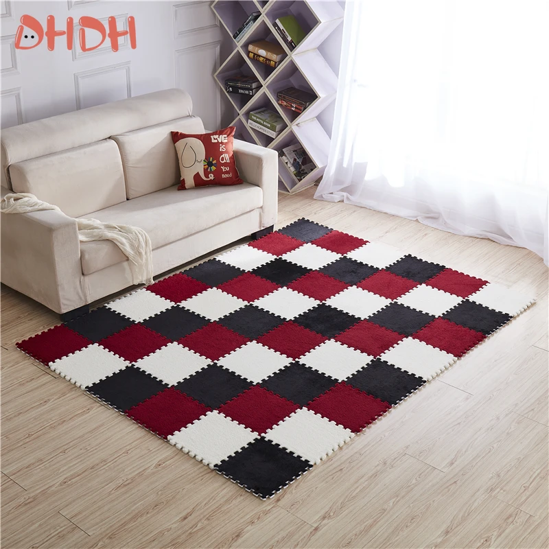 Alfombra de juego infantil de felpa suave para bebés y niños - imagen 4