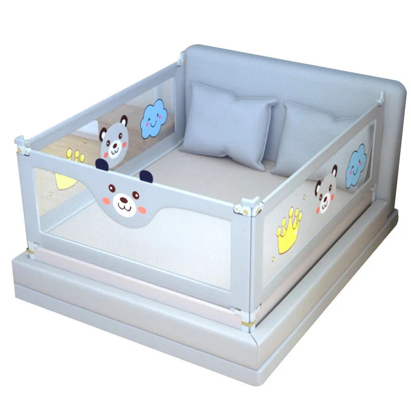 IMBABY Barandilla de cama portátil para bebé – Valla seguridad - imagen 3