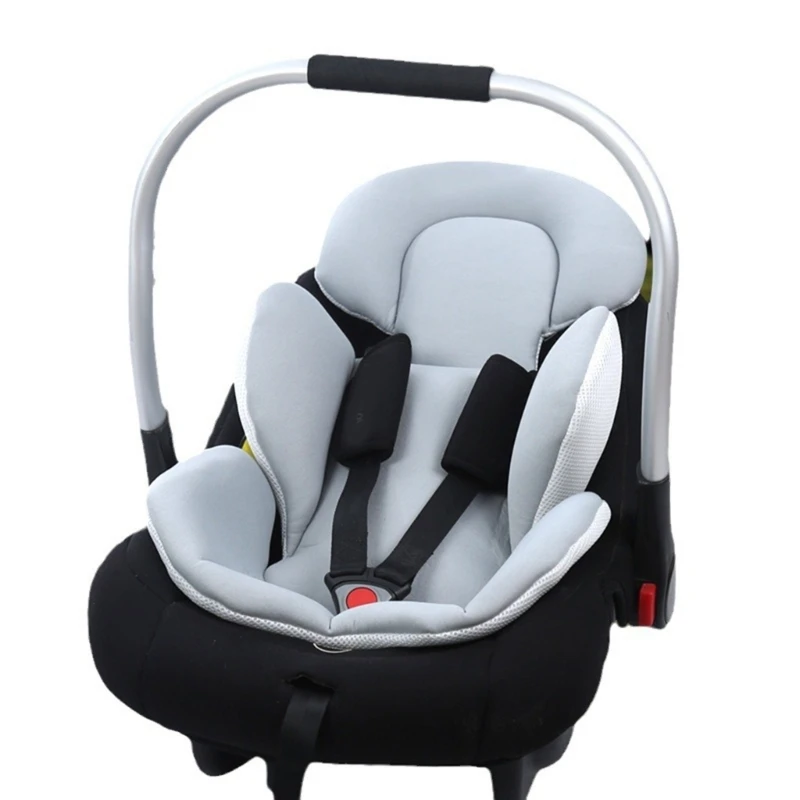 Cojín instalado en asiento de coche