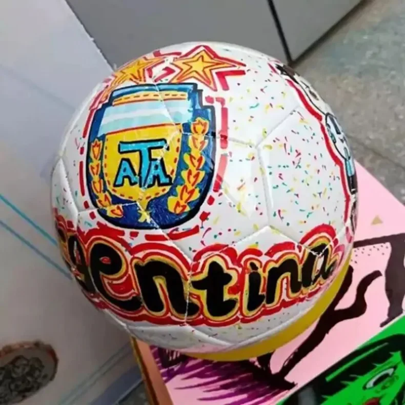 Diseño de fútbol con estrella