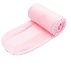 Toalla facial ajustable para lavado con diadema de baño estilo spa
