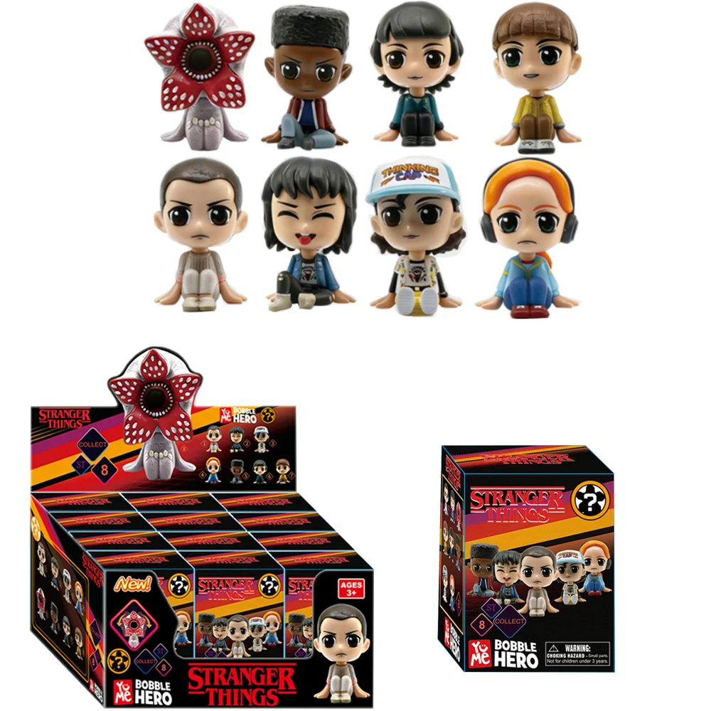 Figura coleccionable de personajes Eleven y Demogorgon para niños