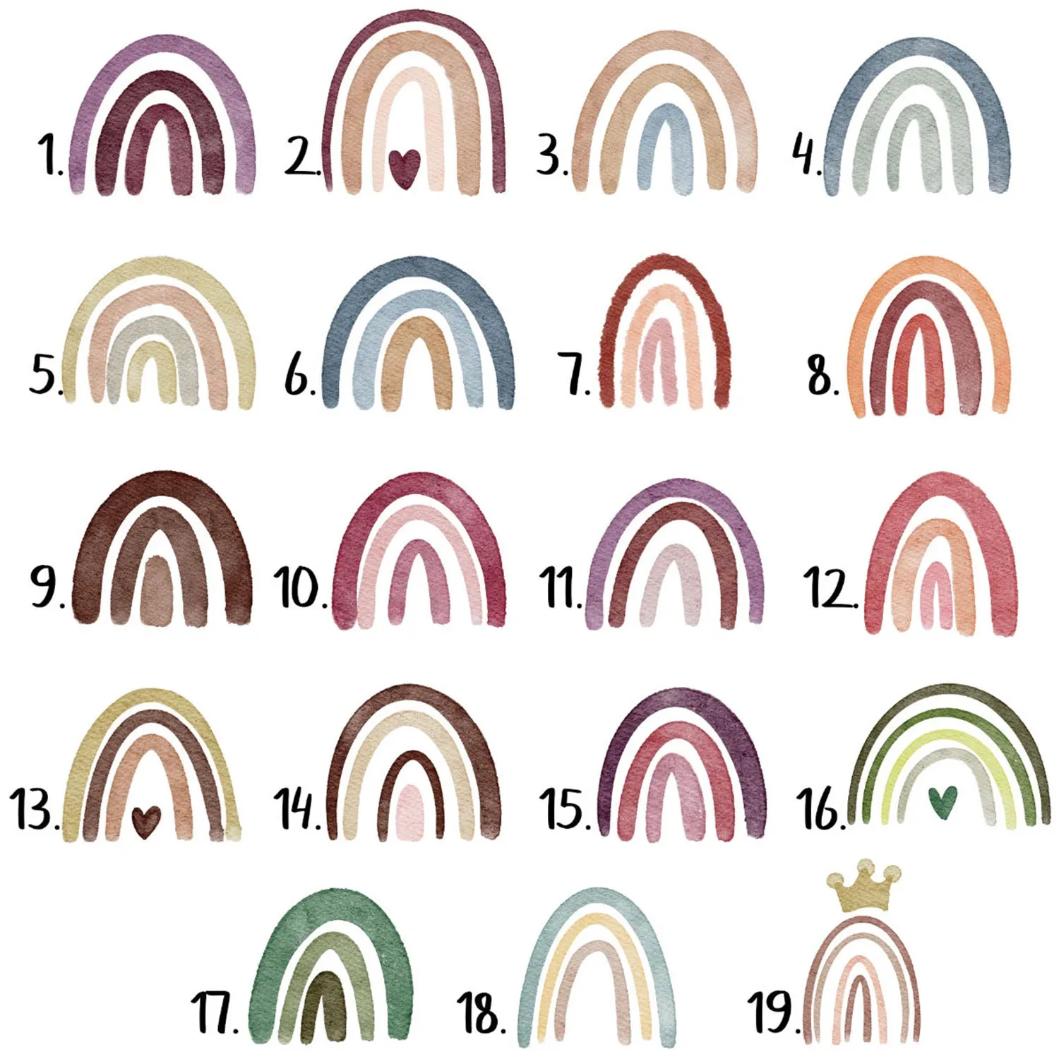 Juego de cuna con manta arcoíris – Sábanas y funda para Baby Shower - imagen 4