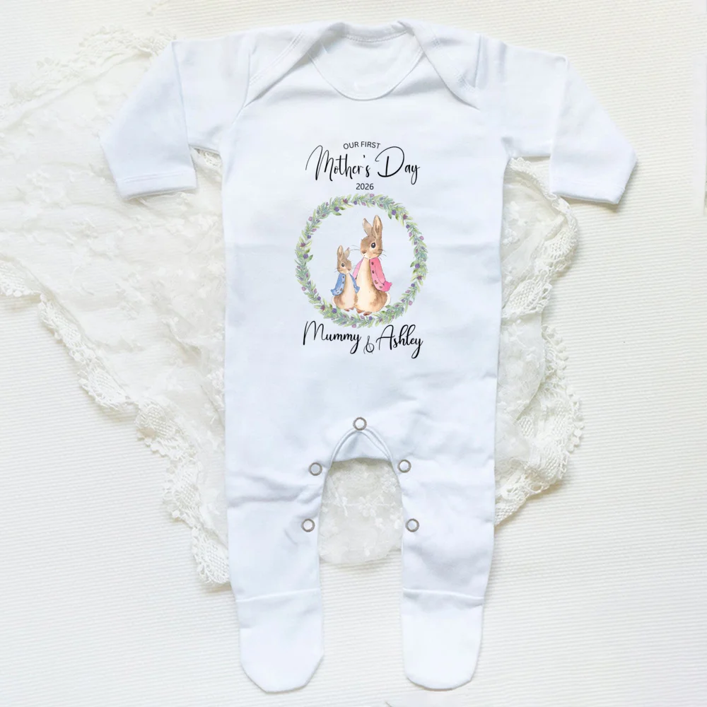 Diseño de body infantil con estilo de anuncio