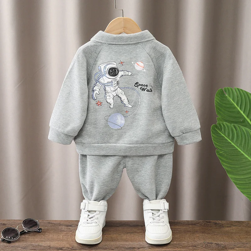 Conjunto infantil primavera otoño: camiseta y chándal niño - imagen 5
