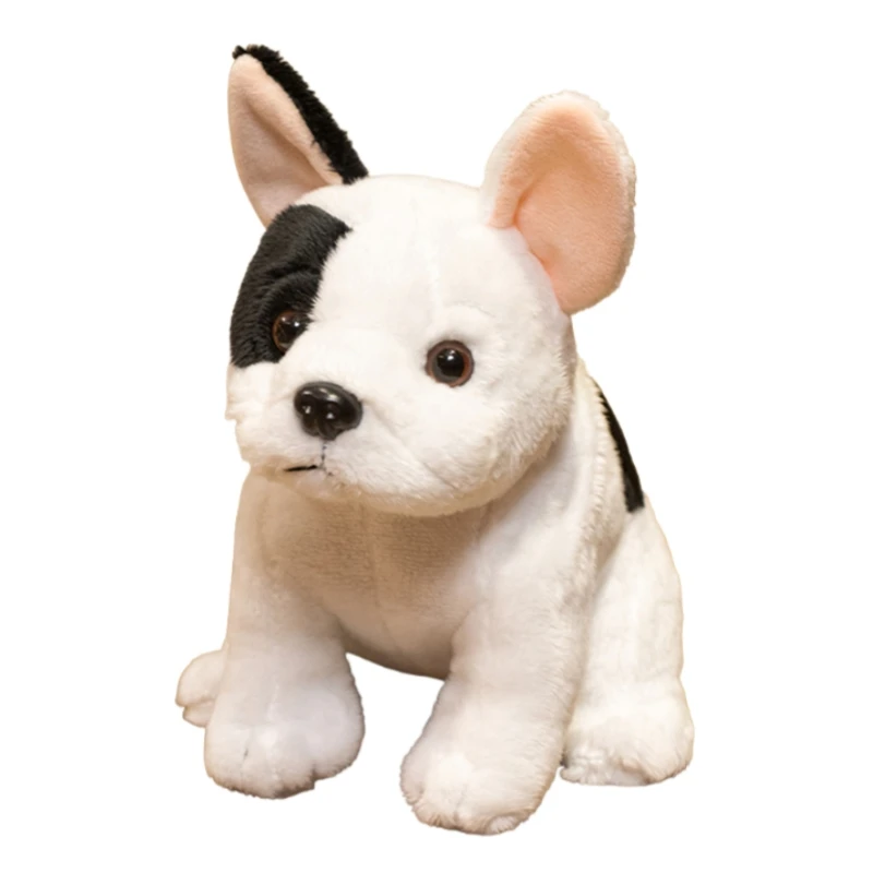 Peluche bulldog inglés realista suave y tierno para niños - imagen 2