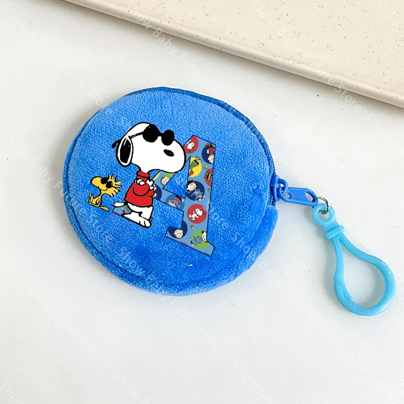 Snoopy mini monedero con cremallera