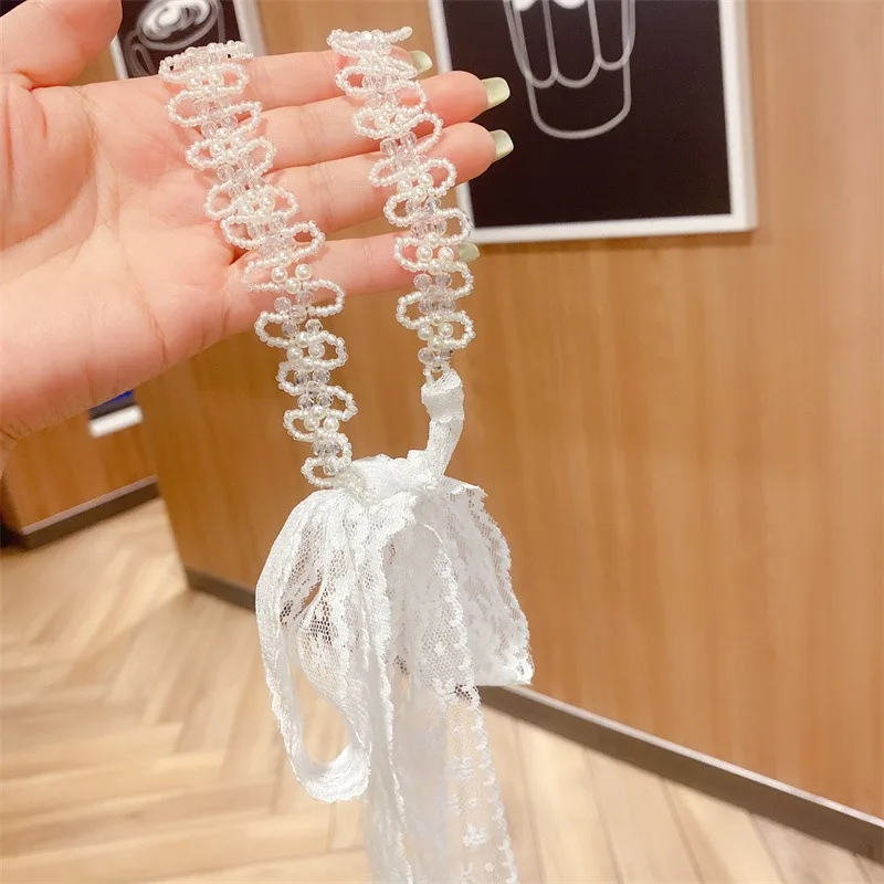 Diademas de perlas y cristal para niñas – Tocados princesa - imagen 4