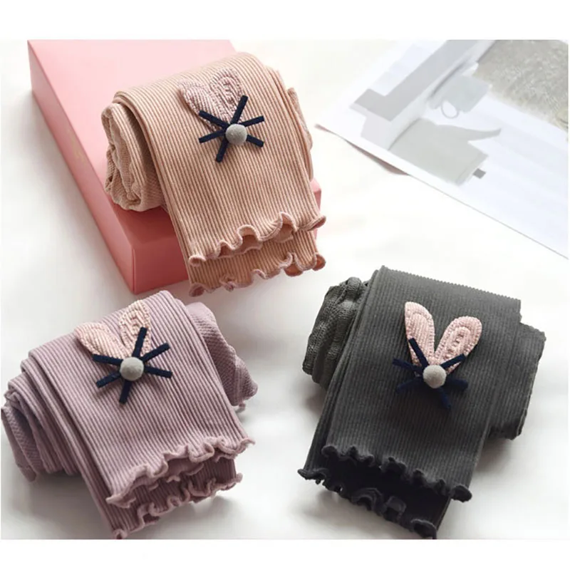 Mallas para niña con estampado de conejito – Colección de otoño - imagen 5