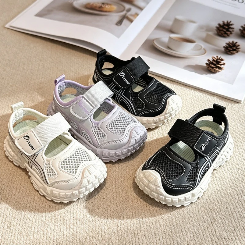 Sandalias de malla transpirables para niña, cómodas de verano - imagen 5