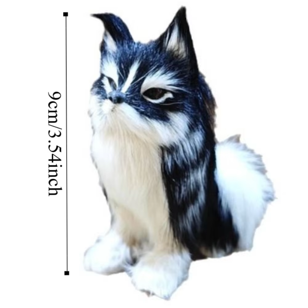 Peluche de lobo grande blanco y negro con ojos atractivos