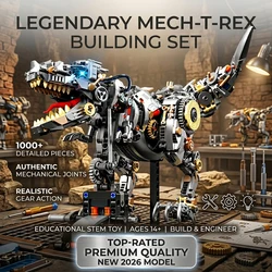 Bloques de construcción dinosaurios Tiranosaurio Rex mecánico