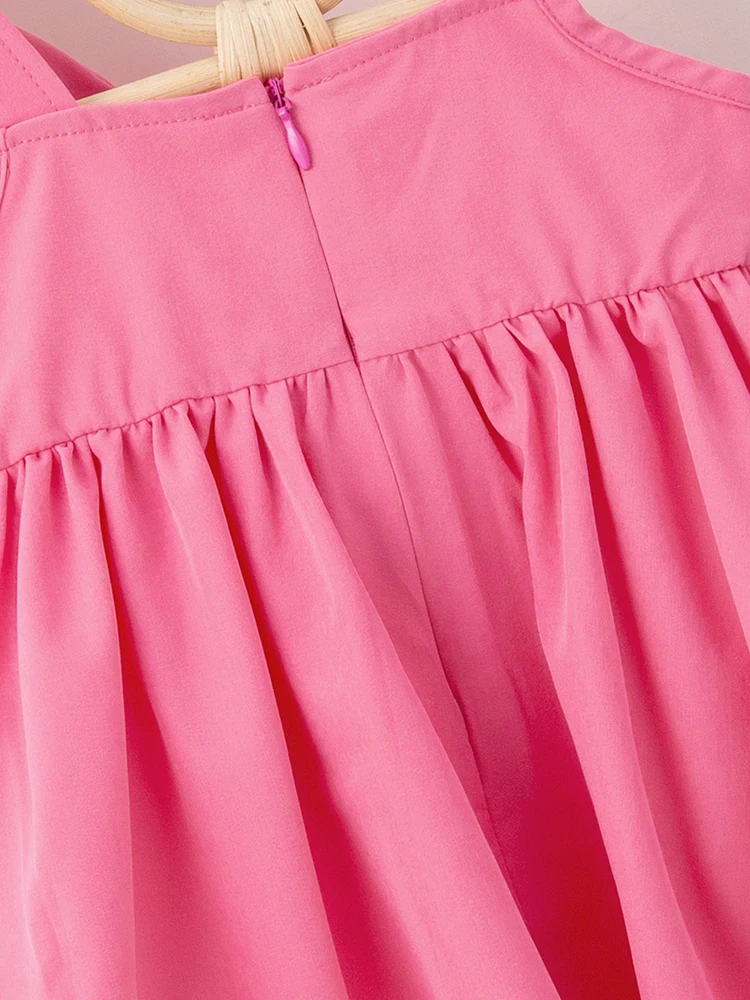 Vestido de princesa sin mangas para niña, fresco en verano - imagen 3