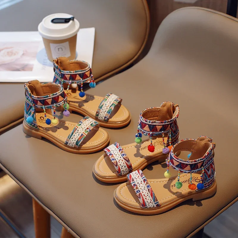 Sandalias niño verano – Antideslizantes y transpirables estilo romano - imagen 5
