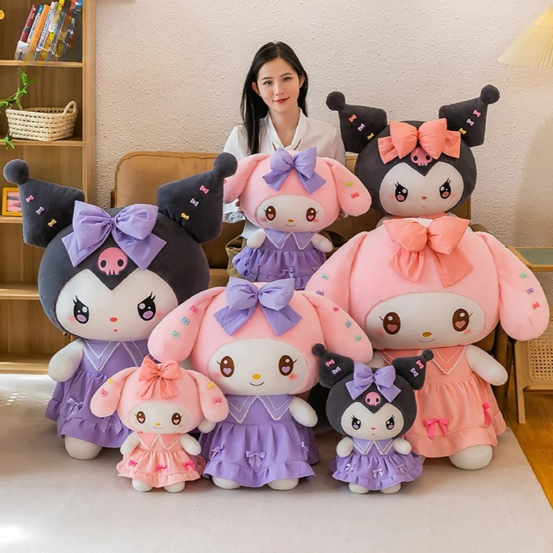 Peluche Kuromi Sanrio para habitación infantil – Gran regalo
