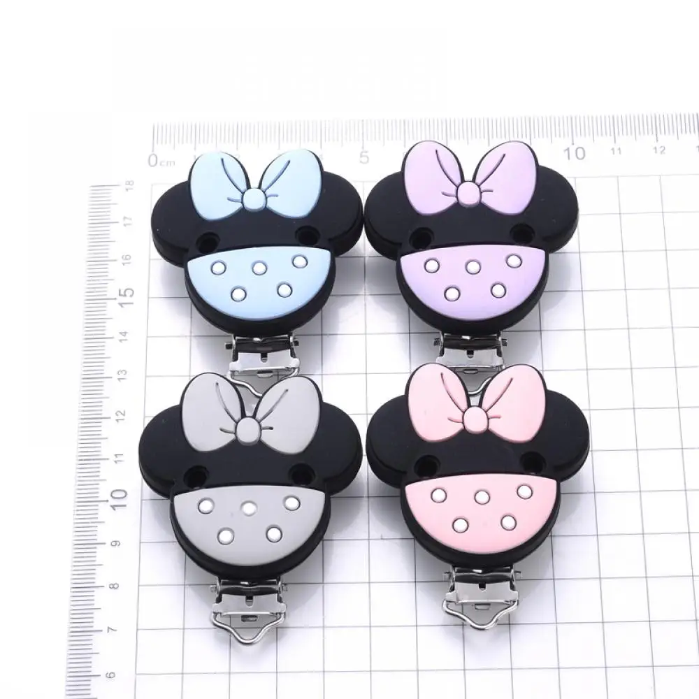 Cuentas de silicona con forma ratón para chupete bebé DIY - imagen 5