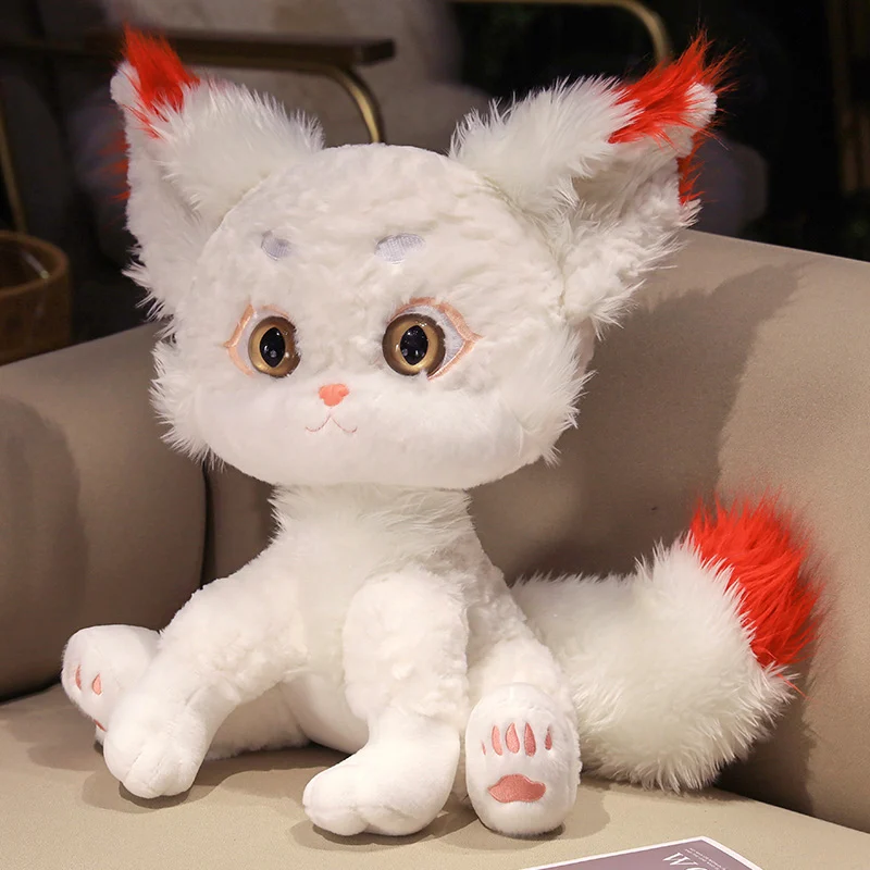 Peluche de zorro suave y esponjoso para niños, estilo tierno - imagen 5