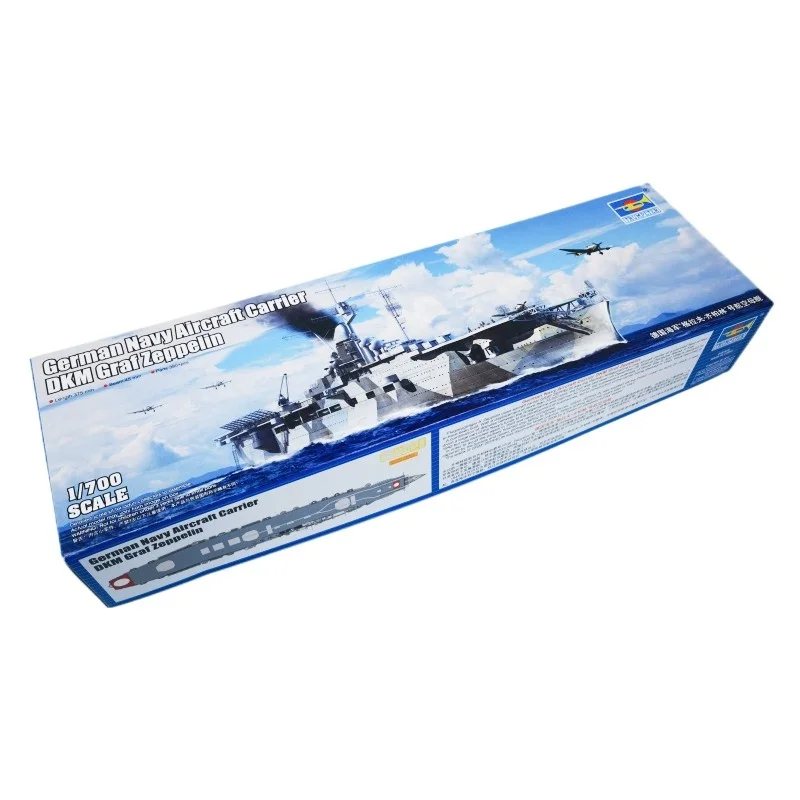 Maqueta de portaaviones DKM Graf Zeppelin para armar Trumpeter - imagen 3