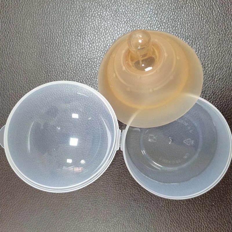 Protector de pezón de silicona doble capa para lactancia - imagen 2