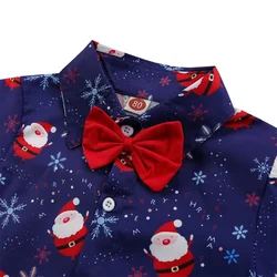 Traje de Navidad para niños – conjunto de manga larga