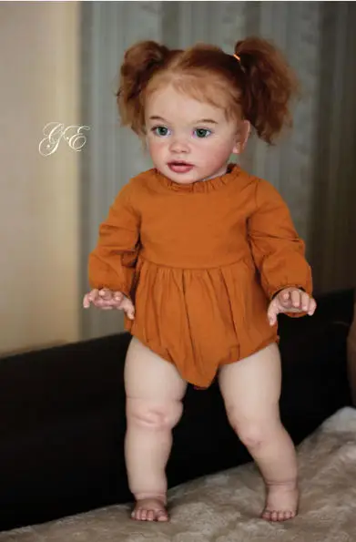 NPK Muñeca Reborn Pippa: kit de manualidades con cuerpo en tela natural - imagen 2