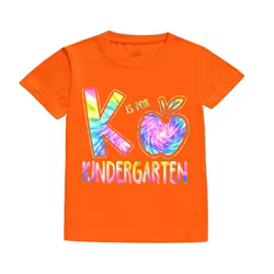 Camiseta K is for Kindergarten para pequeños – Primer día preescolar