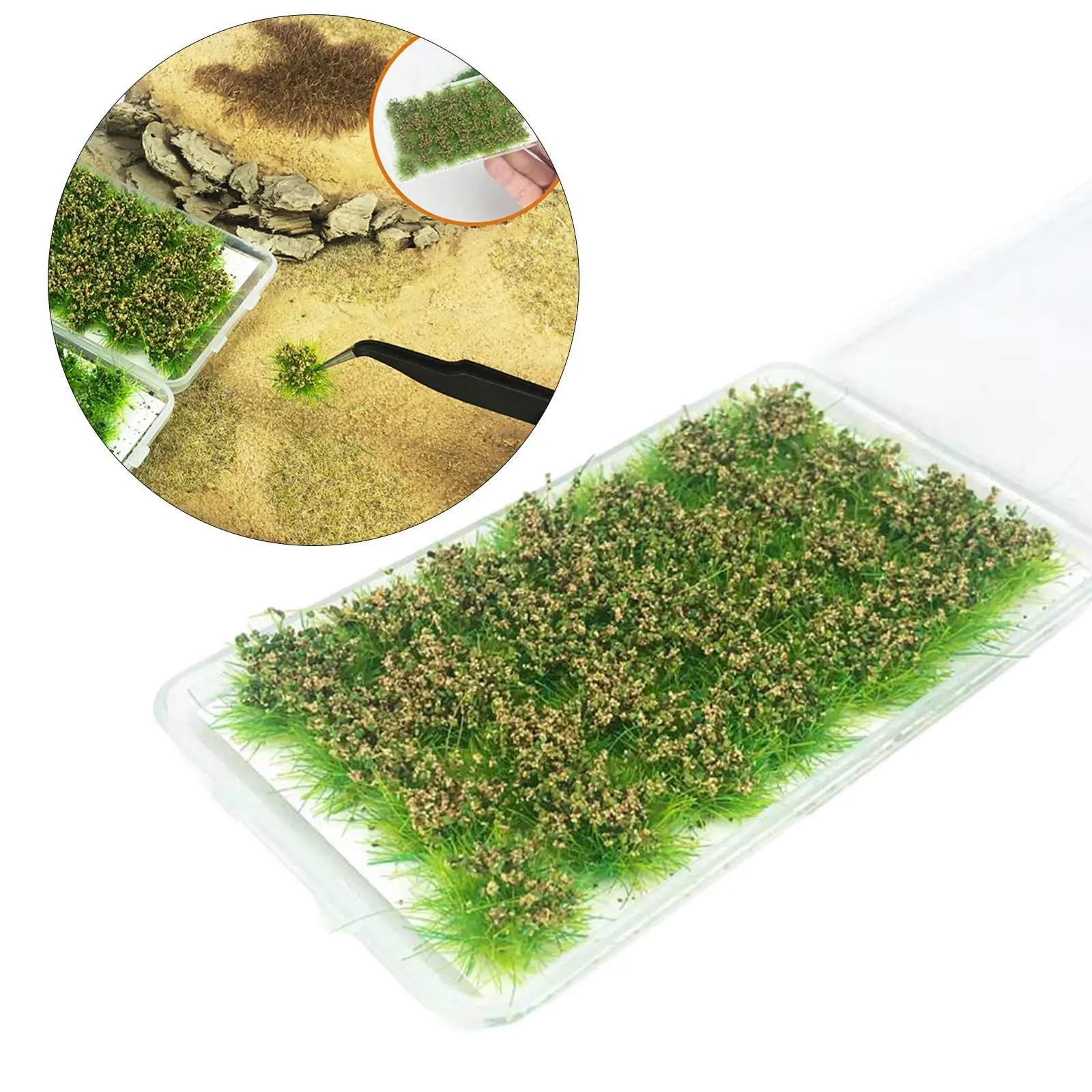 Césped artificial en miniatura para casas de muñecas y jardines - imagen 4